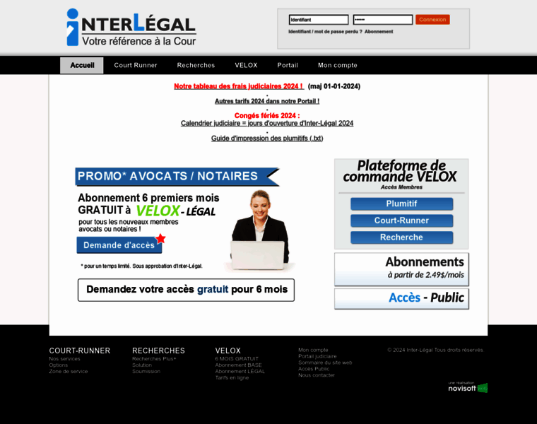 Interlegal.qc.ca thumbnail