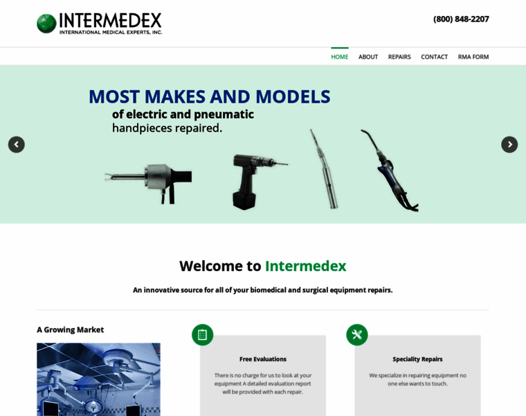 Intermedex.com thumbnail