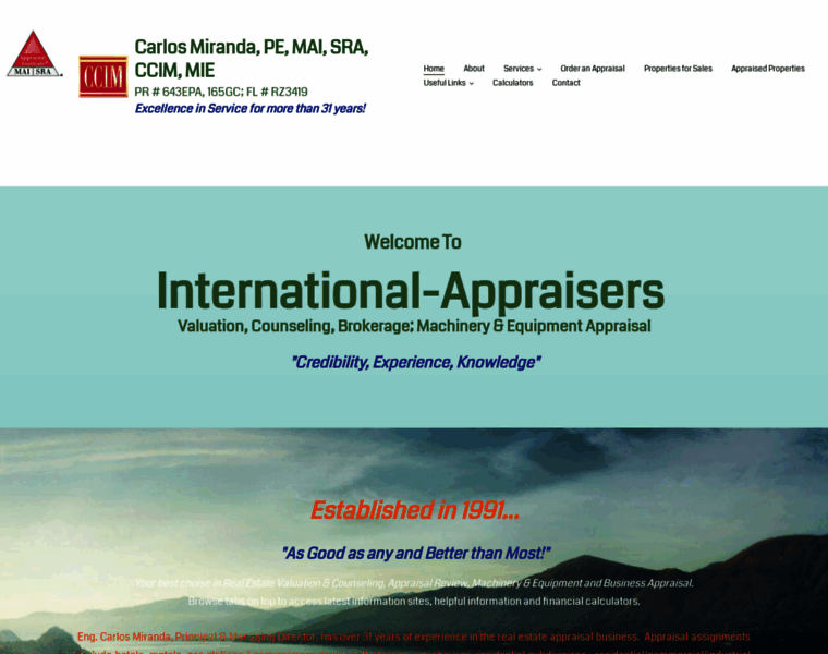 International-appraisers.com thumbnail