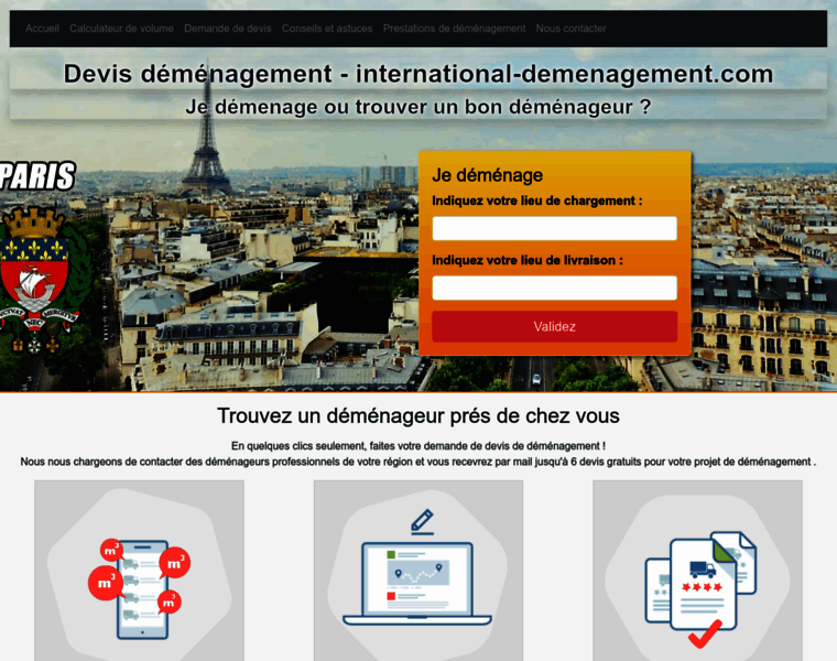 International-demenagement.com thumbnail
