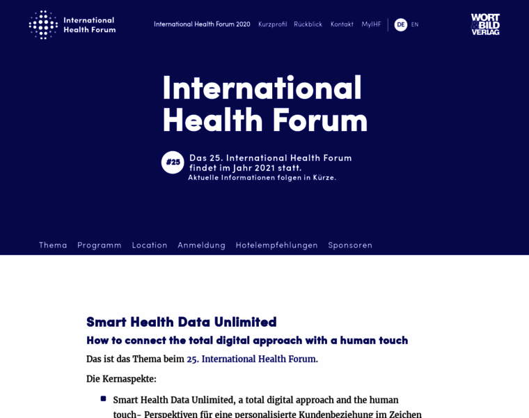 International-health-forum.de thumbnail