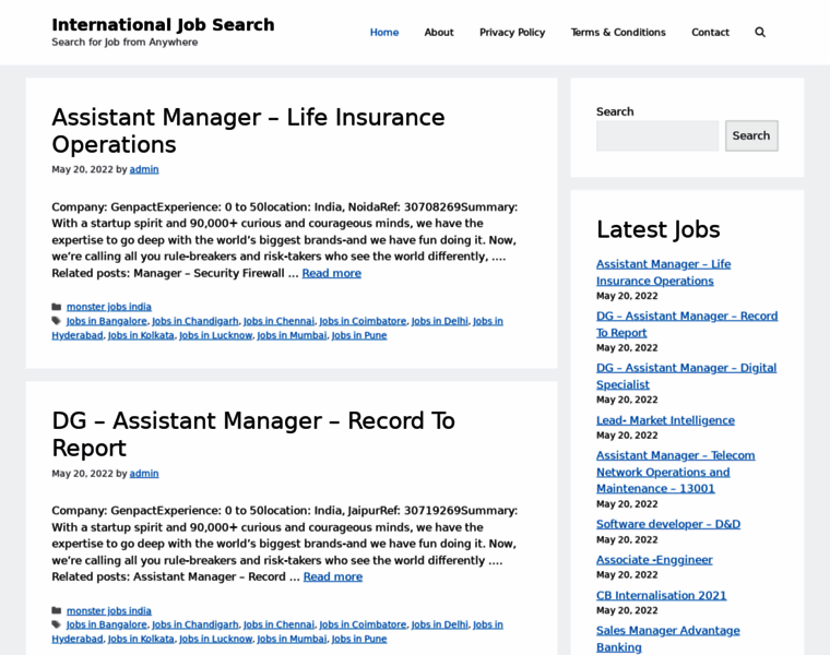 International-job-search.com thumbnail