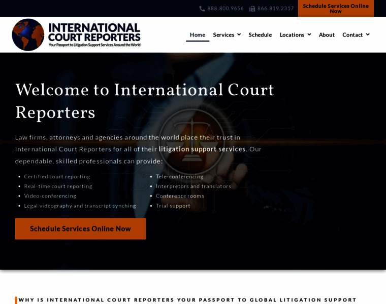 Internationalcourtreporters.com thumbnail