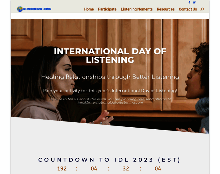 Internationaldayoflistening.com thumbnail