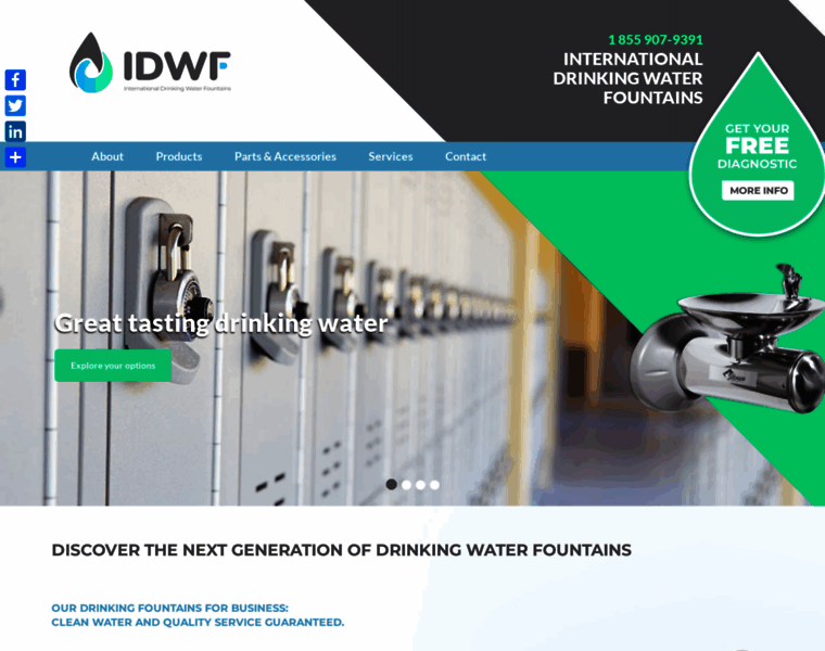 Internationaldrinkingwaterfountains.com thumbnail