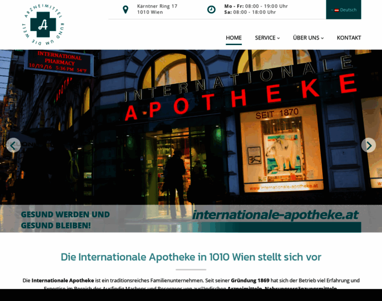 Internationale-apotheke.at thumbnail