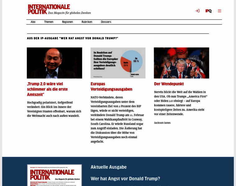 Internationalepolitik.de thumbnail