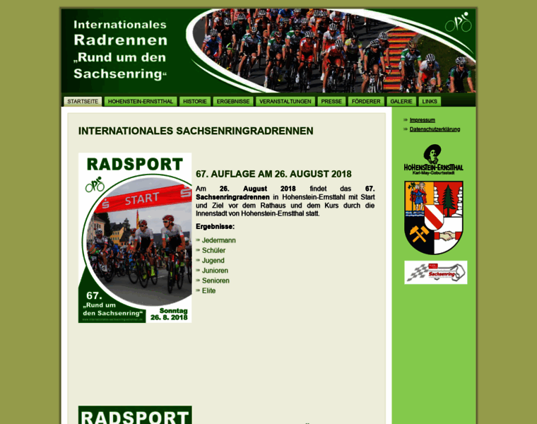 Internationales-sachsenringradrennen.de thumbnail