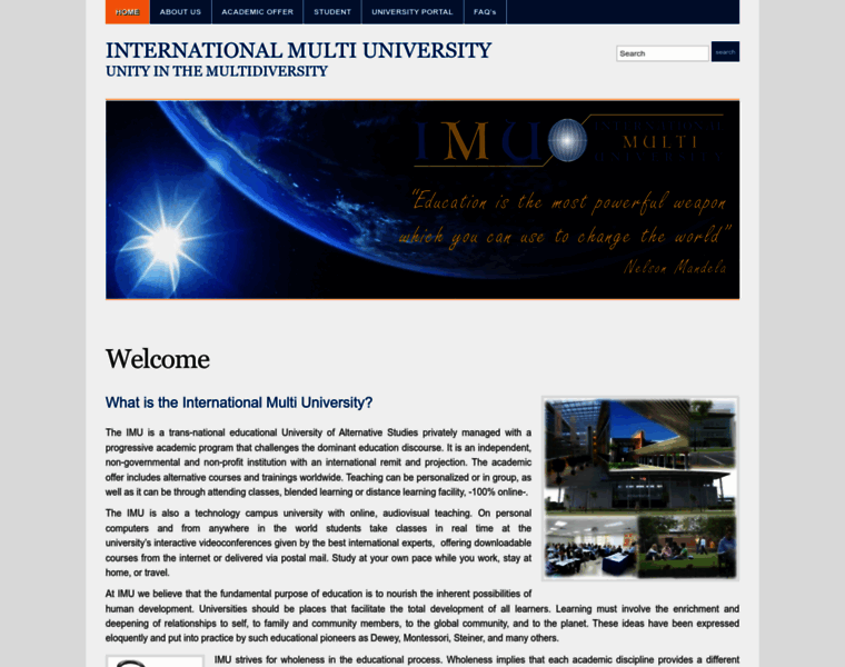 Internationalmultiuniversity.com thumbnail
