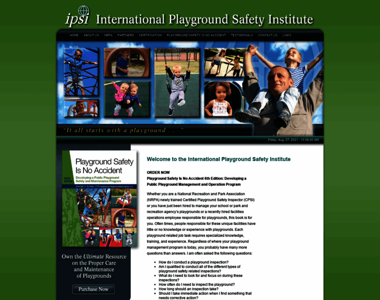Internationalplaygroundsafetyinstitute.com thumbnail