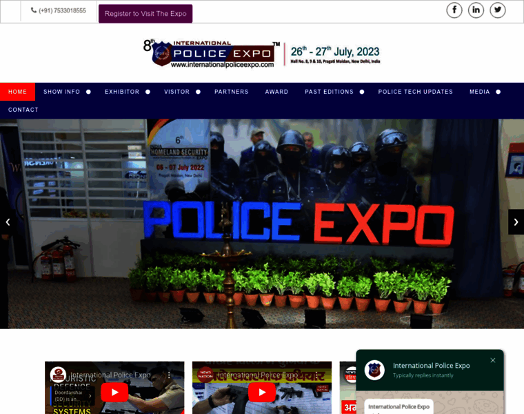Internationalpoliceexpo.com thumbnail