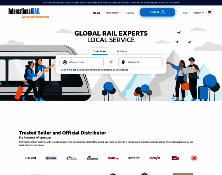 Internationalrail.com.au thumbnail