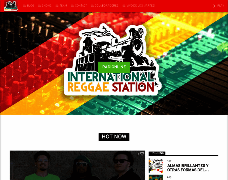 Internationalreggaestation.com thumbnail