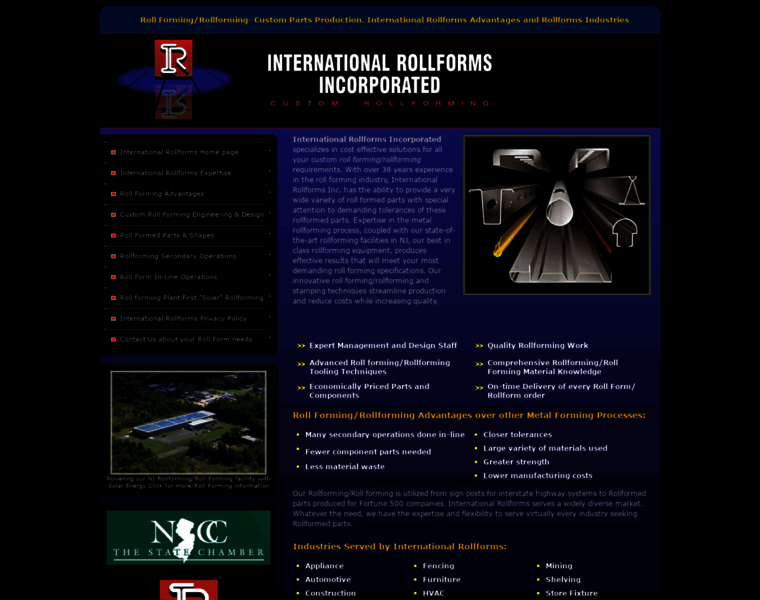 Internationalrollforms.com thumbnail