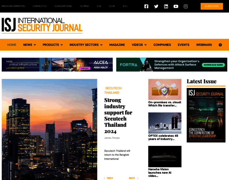 Internationalsecurityjournal.com thumbnail