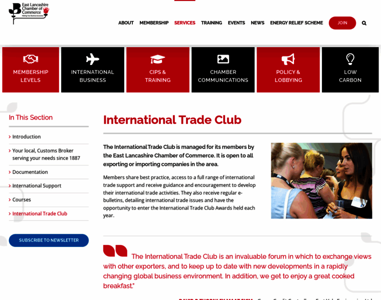 Internationaltradeclub.co.uk thumbnail