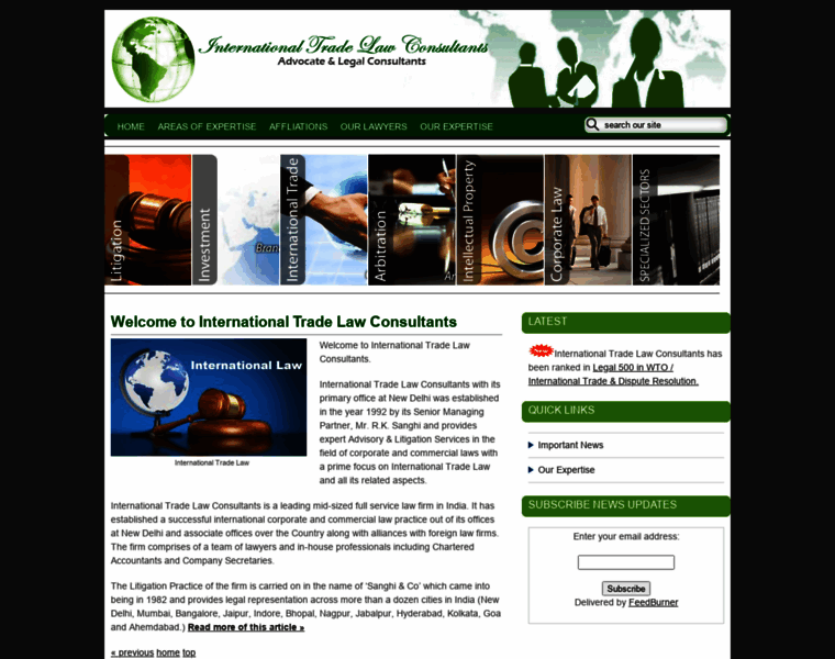 Internationaltradelaw.org thumbnail