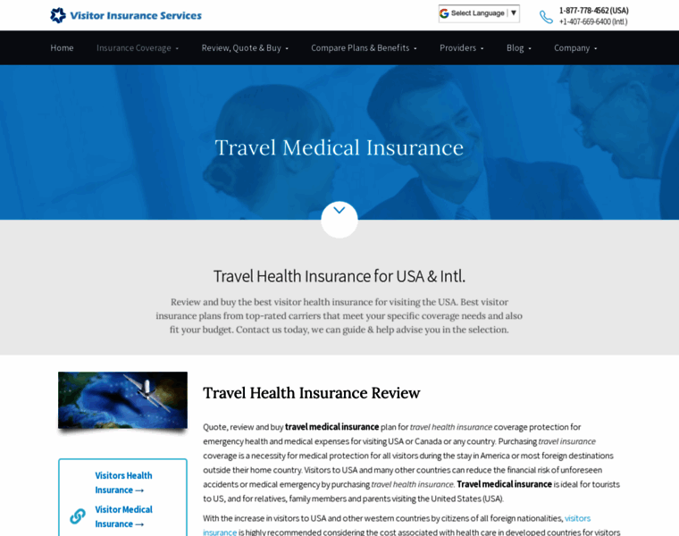 Internationalvisitorinsurance.com thumbnail