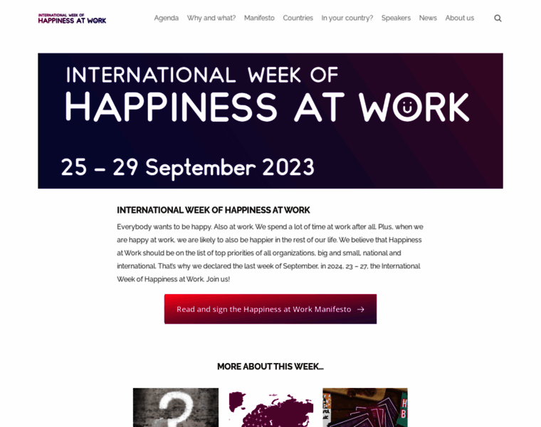 Internationalweekofhappinessatwork.com thumbnail