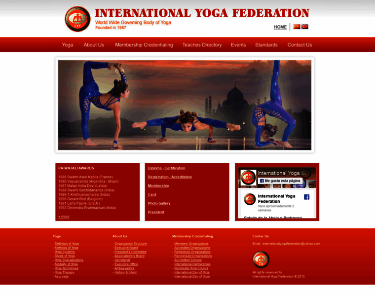 Internationalyogafederation.org thumbnail