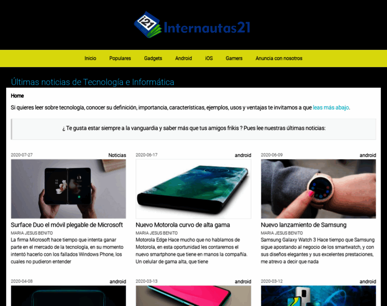 Internautas21.com thumbnail