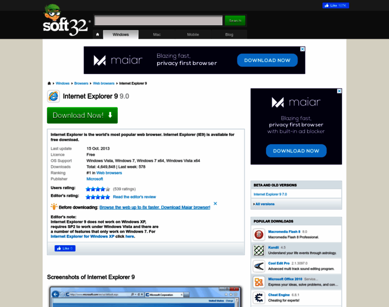 Internet-explorer-9.soft32.com thumbnail