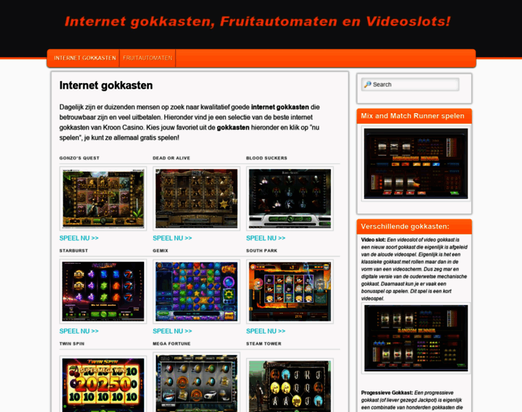 Internet-gokkasten.nl thumbnail
