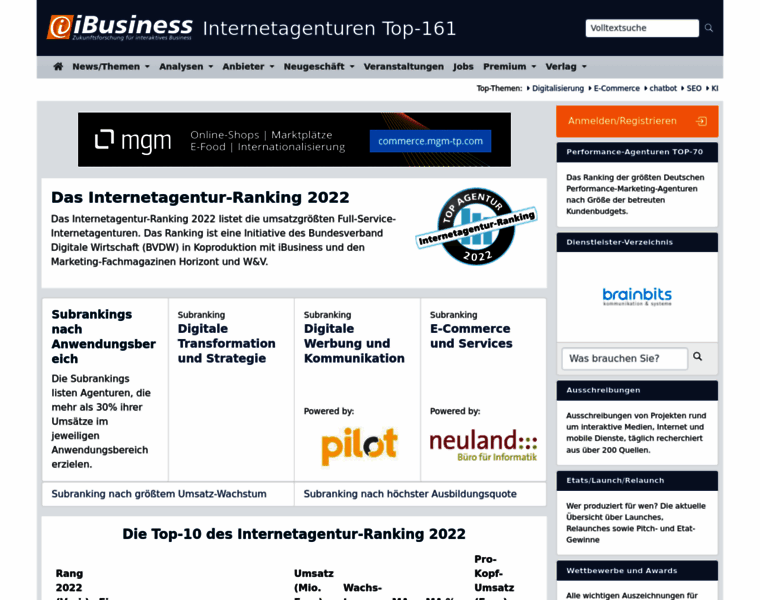 Internetagentur-ranking.de thumbnail