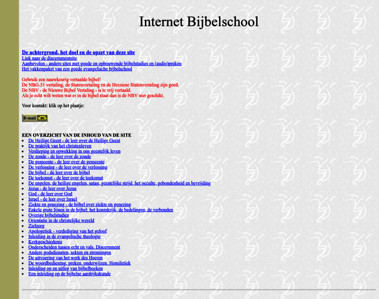 Internetbijbelschool.nl thumbnail