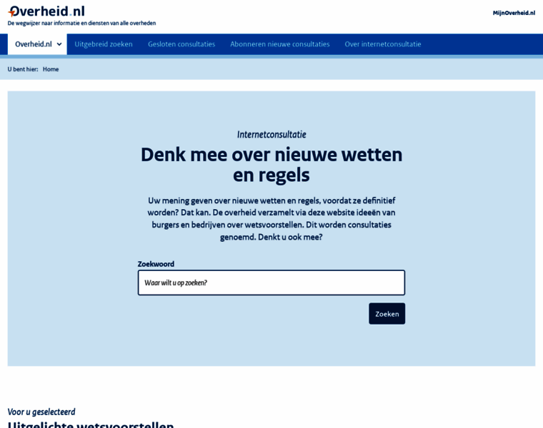 Internetconsultatie.nl thumbnail