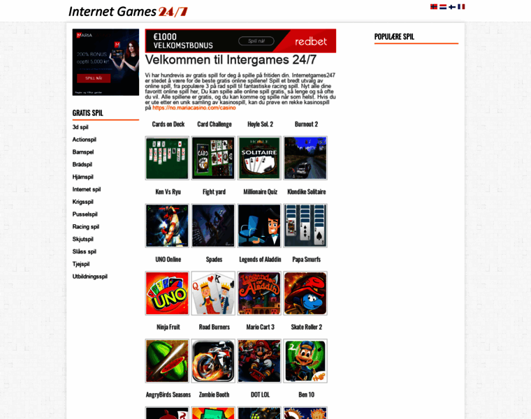 Internetgames247.com thumbnail