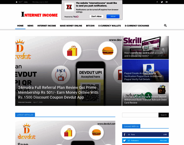 Internetincome.in thumbnail