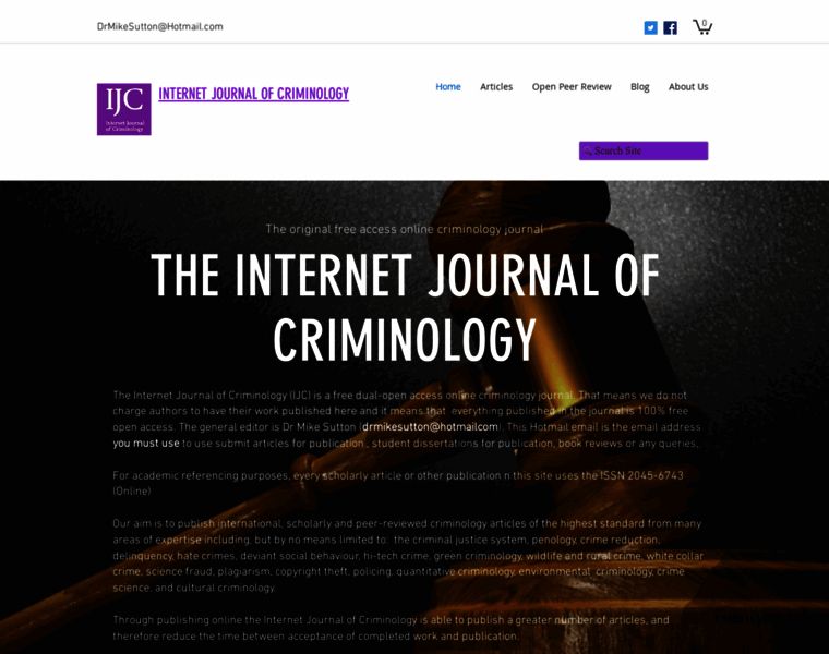 Internetjournalofcriminology.com thumbnail