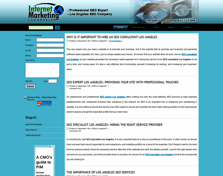 Internetmarketinglosangeles.org thumbnail
