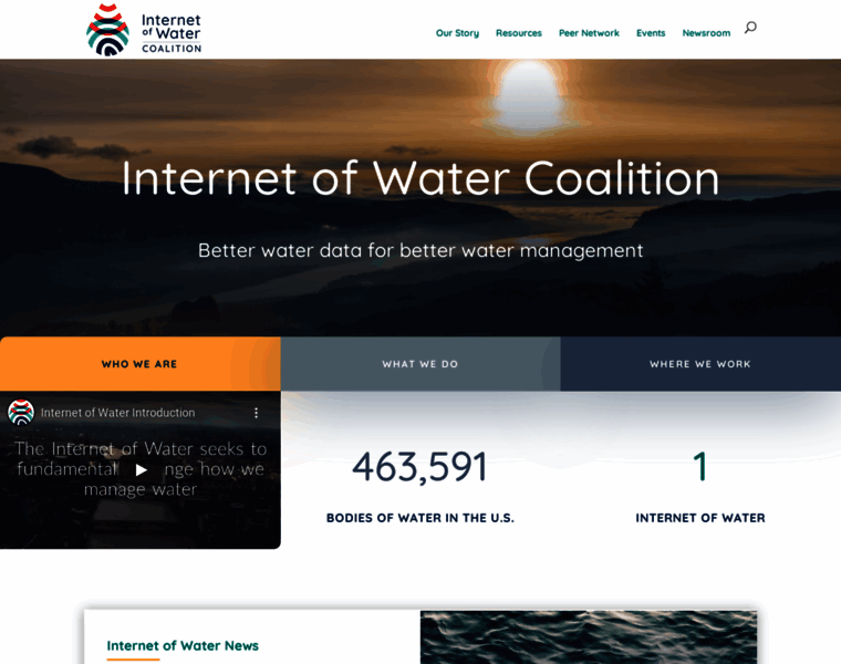 Internetofwater.org thumbnail