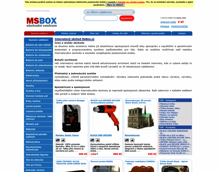 Internetovy-obchod.msbox.cz thumbnail