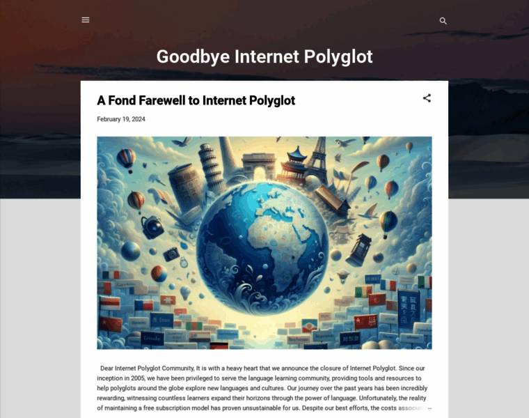 Internetpolyglot.com thumbnail