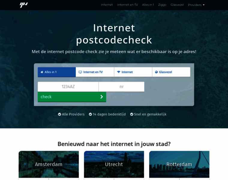 Internetpostcodecheck.nl thumbnail