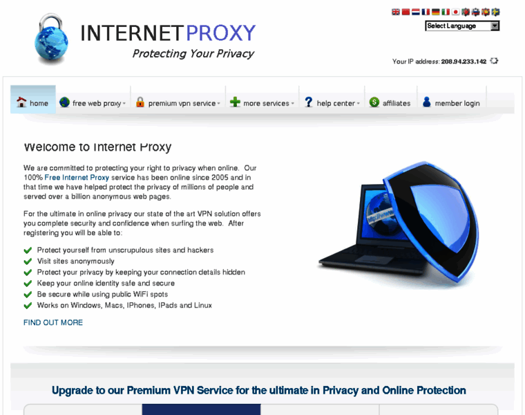 Internetproxy.net thumbnail