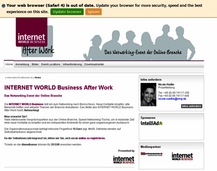 Internetworld-afterwork.de thumbnail