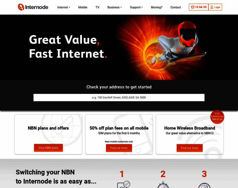 Internode.net.au thumbnail