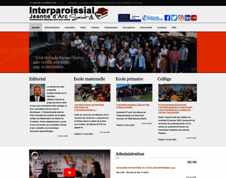 Interparoissial.fr thumbnail
