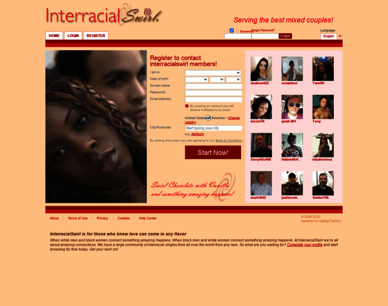 Interracialswirl.com thumbnail