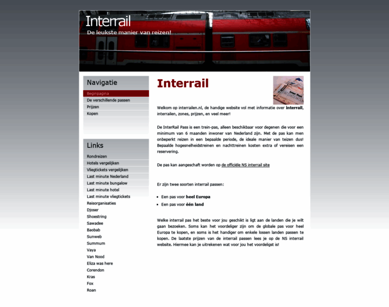 Interrailen.nl thumbnail