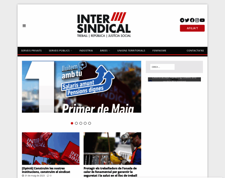 Intersindical-csc.cat thumbnail Intersindical-csc.cat thumbnail