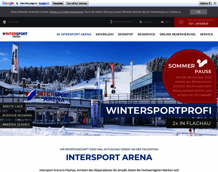 Intersport-arena.at thumbnail