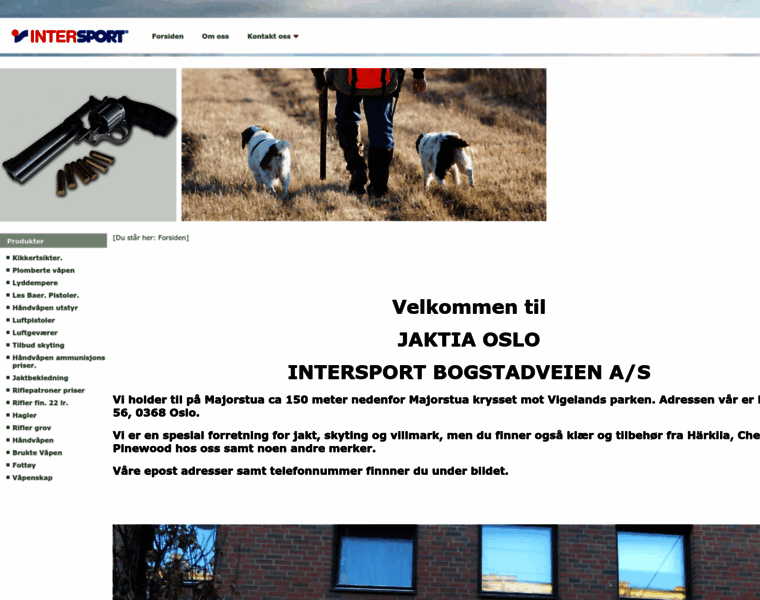 Intersport-bogstadveien.no thumbnail