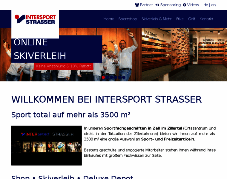 Intersport-strasser.at thumbnail