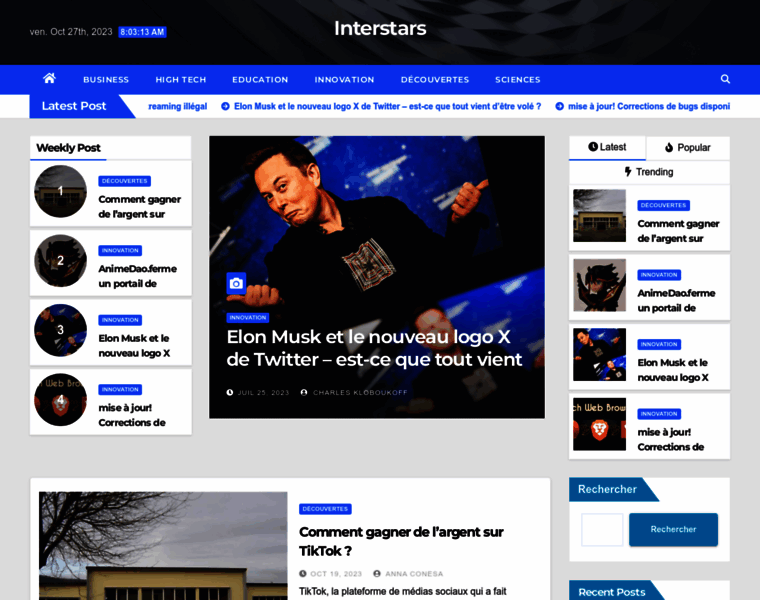 Interstars.net thumbnail