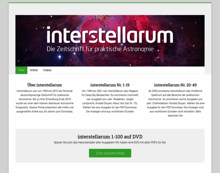 Interstellarum.de thumbnail
